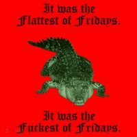 Gator Flat Fuck Friday's Funny Santa Hat thumb 1