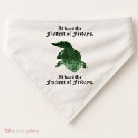 Gator Flat Fuck Friday's Funny USA-Made Doggie Bandana thumb 0
