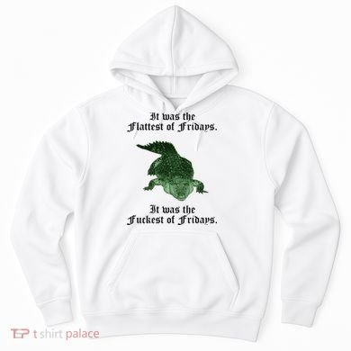 Gator Flat Fuck Friday's Funny Hoodie