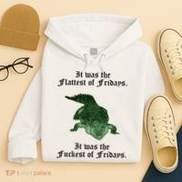 Gator Flat Fuck Friday's Funny Hoodie thumb 4