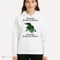 Gator Flat Fuck Friday's Funny Hoodie thumb 5