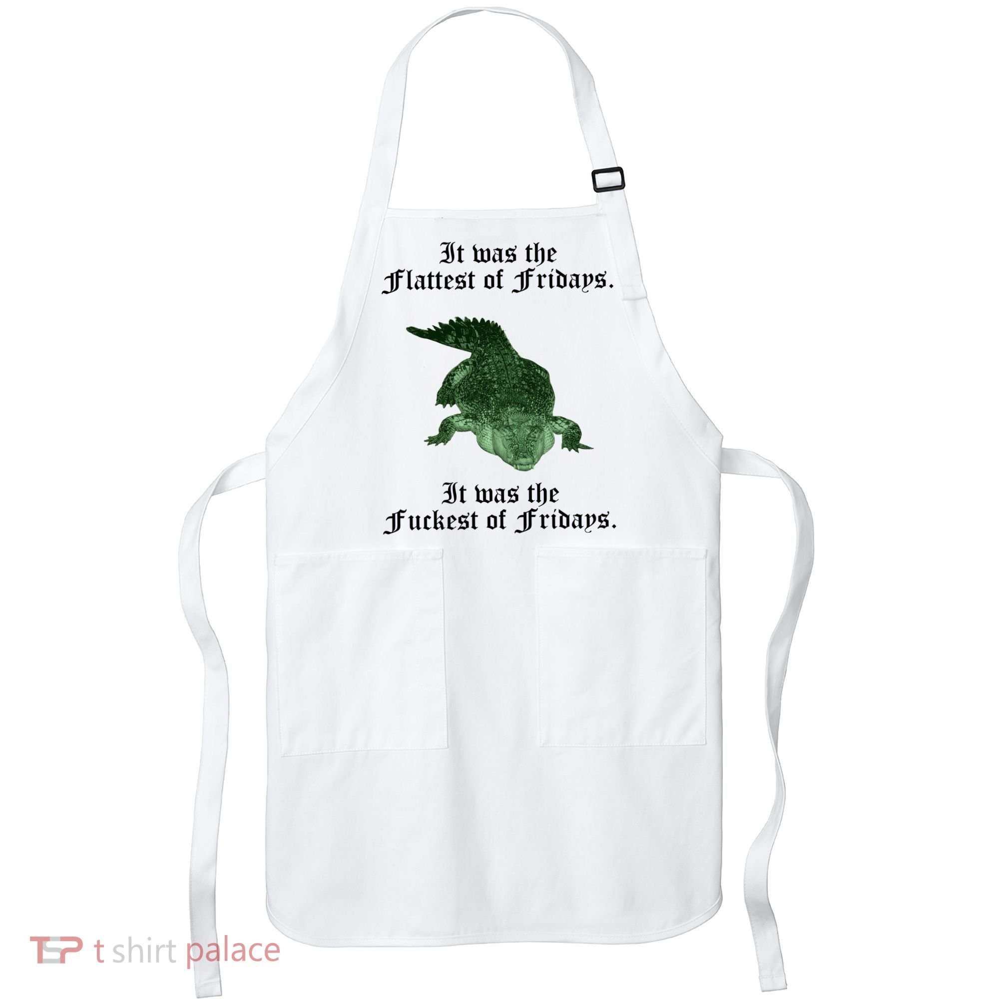 Gator Flat Fuck Friday's Funny Apron