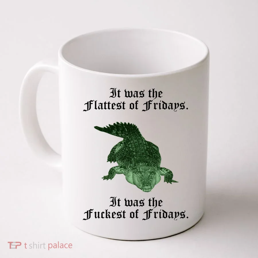 Gator Flat Fuck Friday's Funny Coffee Mug