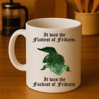 Gator Flat Fuck Friday's Funny Coffee Mug thumb 4