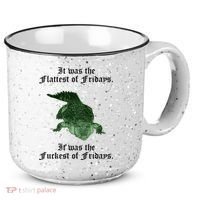 Gator Flat Fuck Friday's Funny 15oz Campfire Ceramic Mug thumb 0