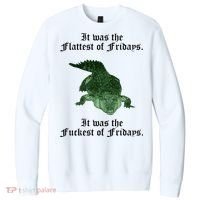 Gator Flat Fuck Friday's Funny V.I.T. Fleece Crew Sweatshirt thumb 0