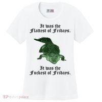 Gator Flat Fuck Friday's Funny Women's Cooling Performance Crew T-Shirt thumb 0
