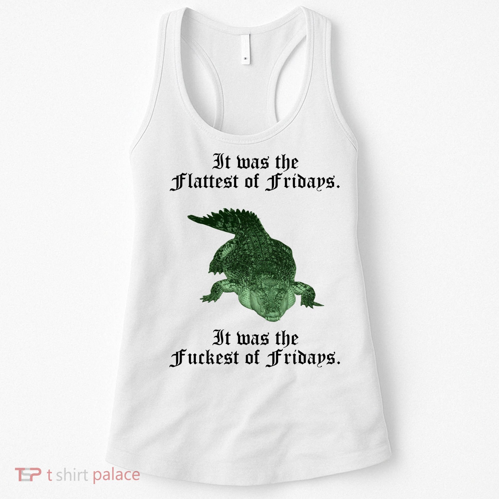Gator Flat Fuck Friday's Funny Women's Tank Top