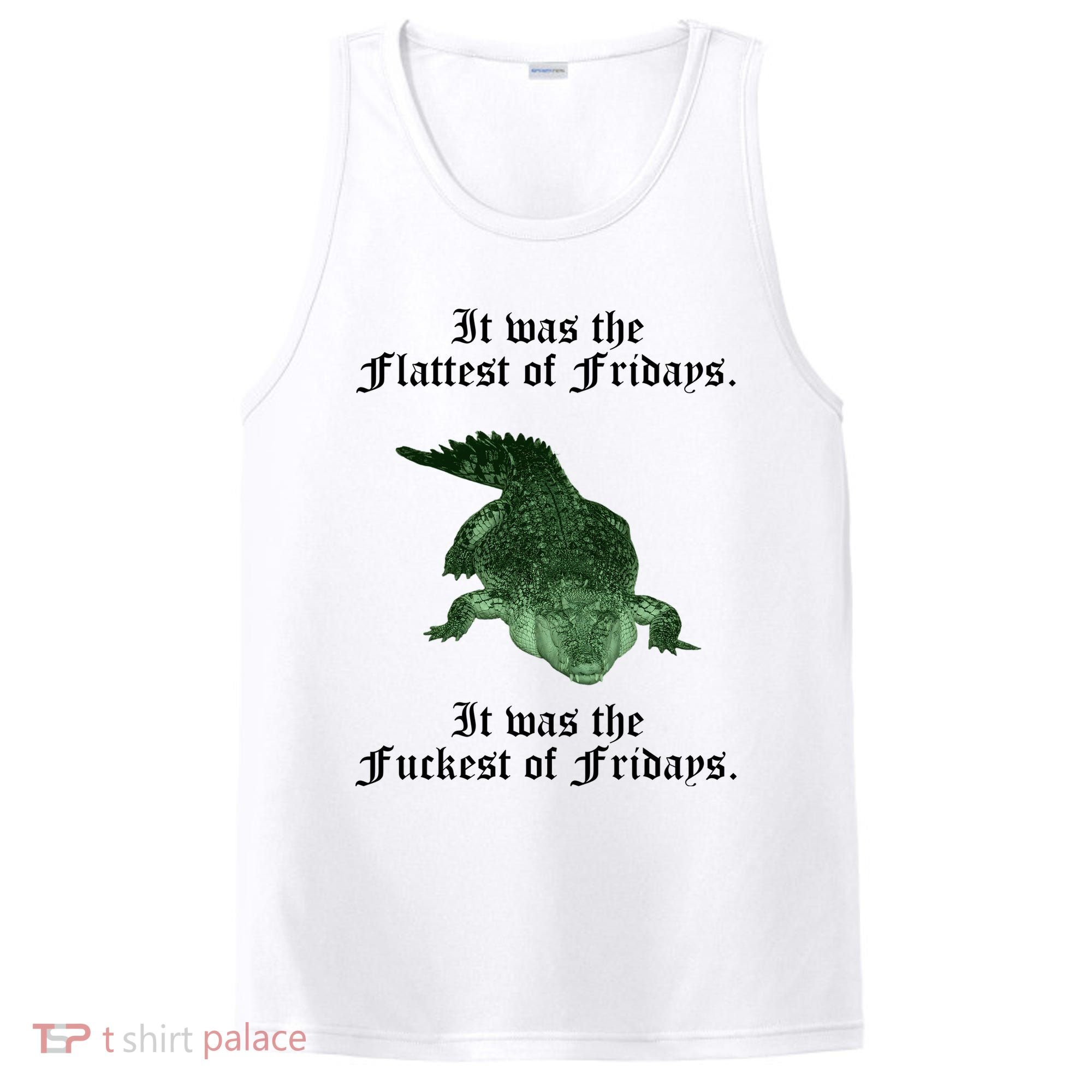 Gator Flat Fuck Friday's Funny PosiCharge Competitor Tank