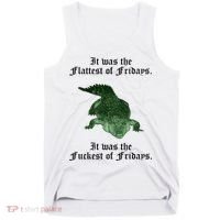 Gator Flat Fuck Friday's Funny Tank Top thumb 0