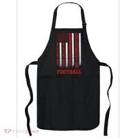 Georgia Football Fan American Flag Apron thumb 0