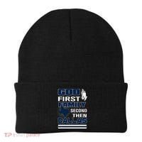 God First Family Second Then Dallas. Dallas Lovers Oufit Beanie thumb 0