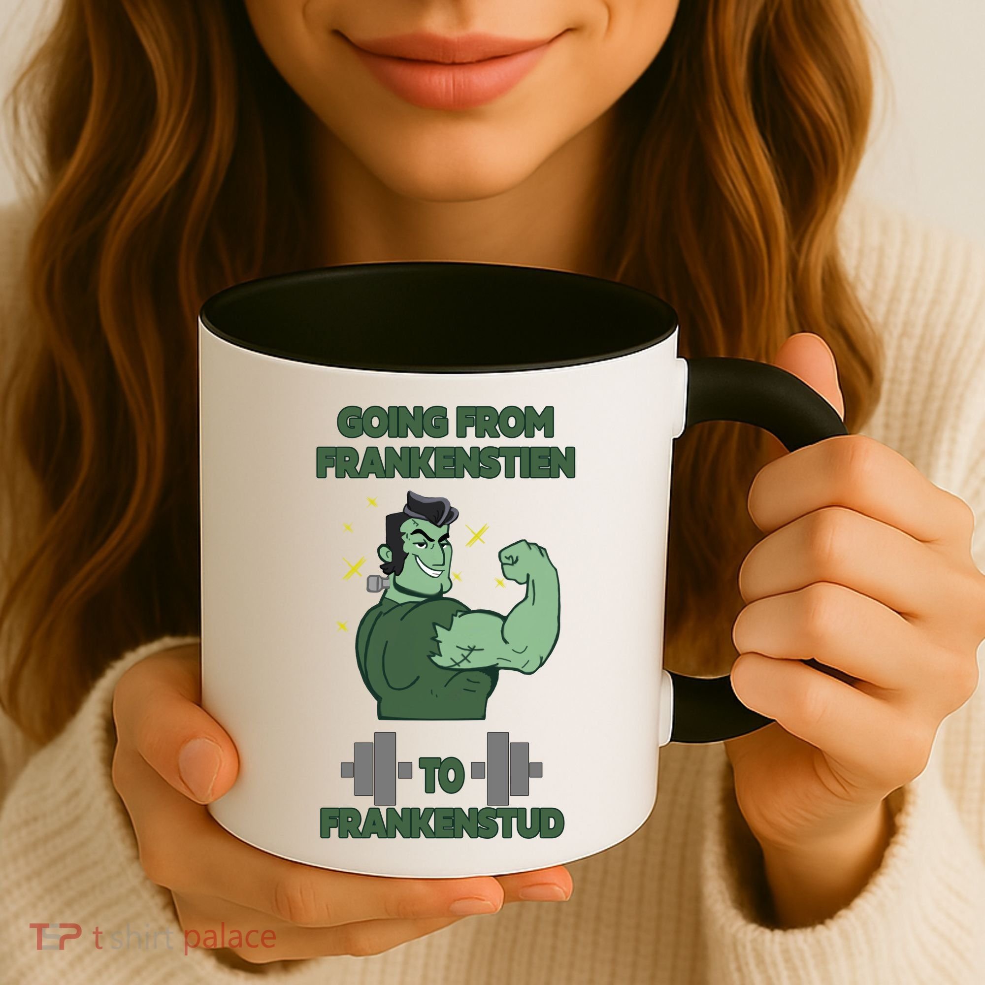 Going From Frankenstein To Frankenstud Coffee Mug