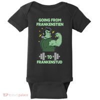 Going From Frankenstein To Frankenstud Baby Bodysuit thumb 0