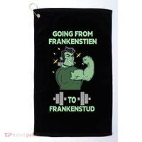 Going From Frankenstein To Frankenstud Golf Towel thumb 0