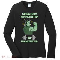 Going From Frankenstein To Frankenstud Women's Long Sleeve Shirt thumb 0
