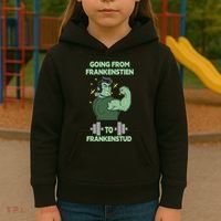 Going From Frankenstein To Frankenstud Kids Hoodie thumb 3