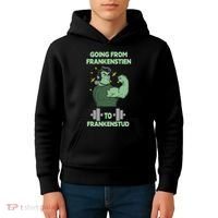 Going From Frankenstein To Frankenstud Kids Hoodie thumb 4