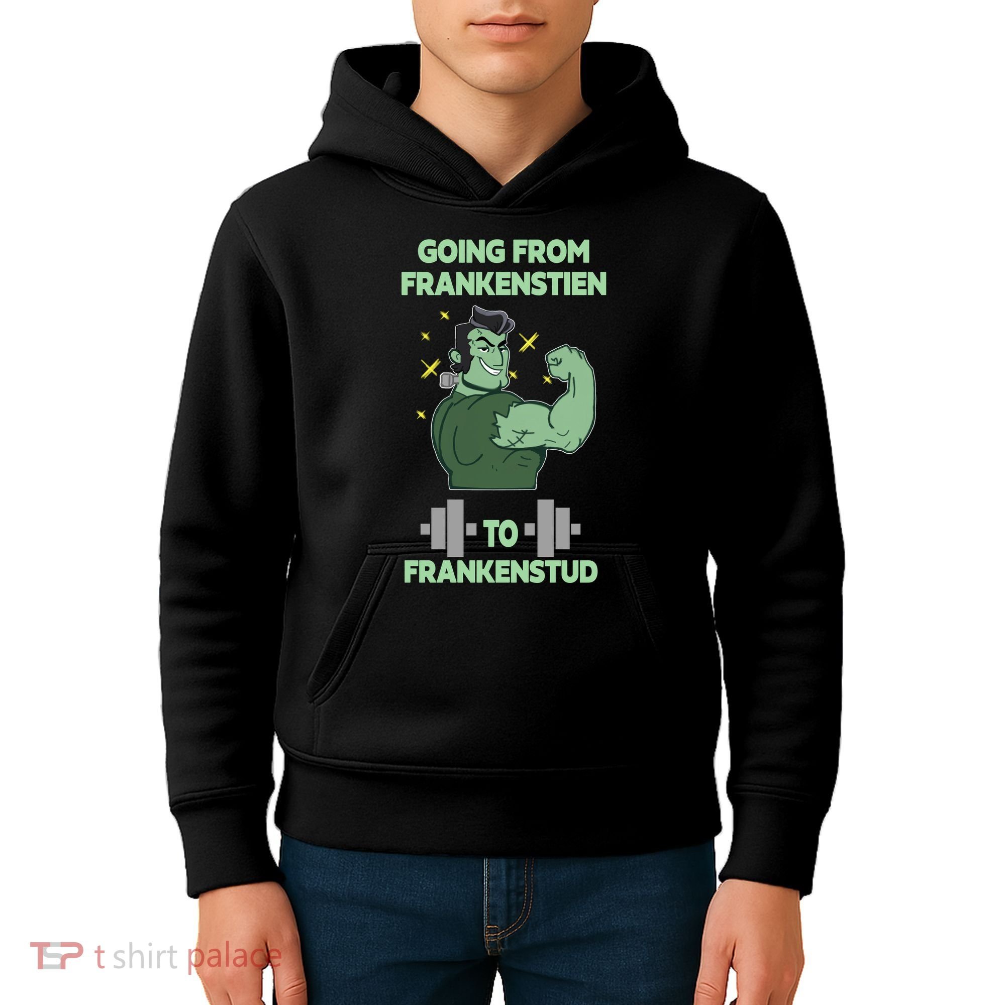 Going From Frankenstein To Frankenstud Kids Hoodie