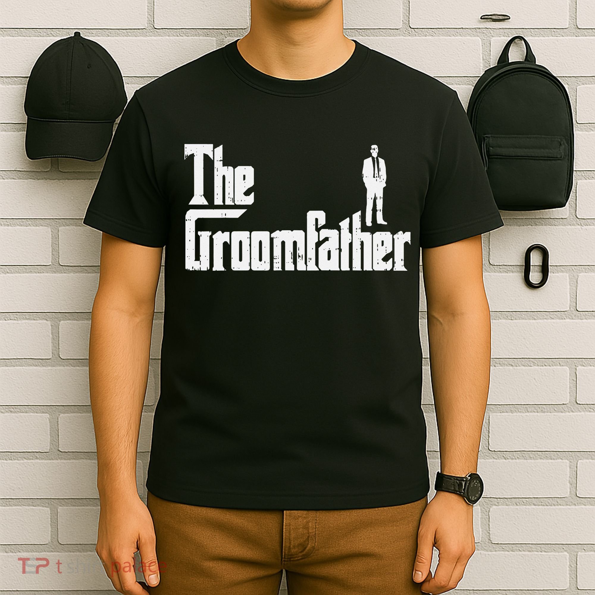 Groom Father Funny Wedding Party Rehearsal Dinner Dad Gift T-Shirt