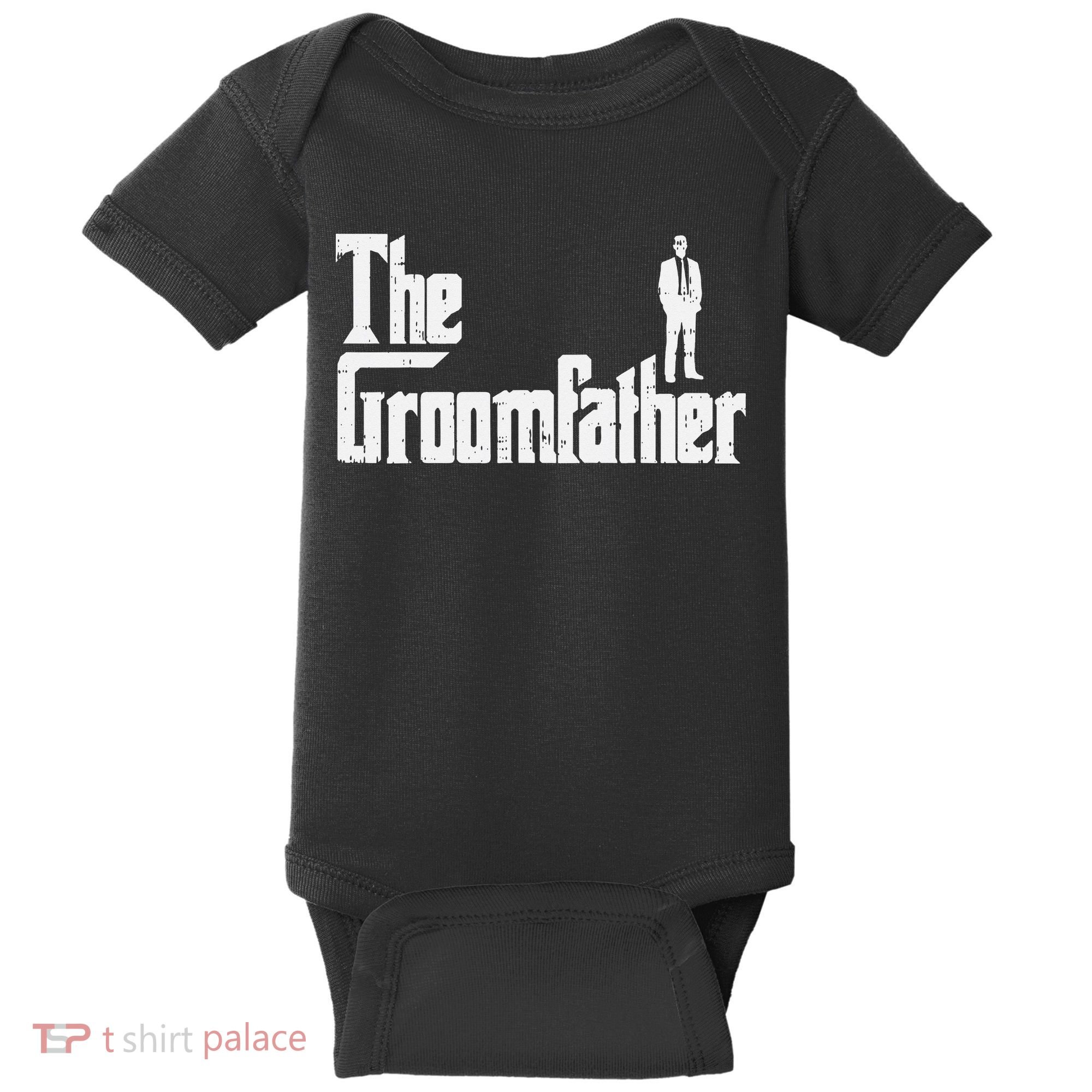 Groom Father Funny Wedding Party Rehearsal Dinner Dad Gift Baby Bodysuit