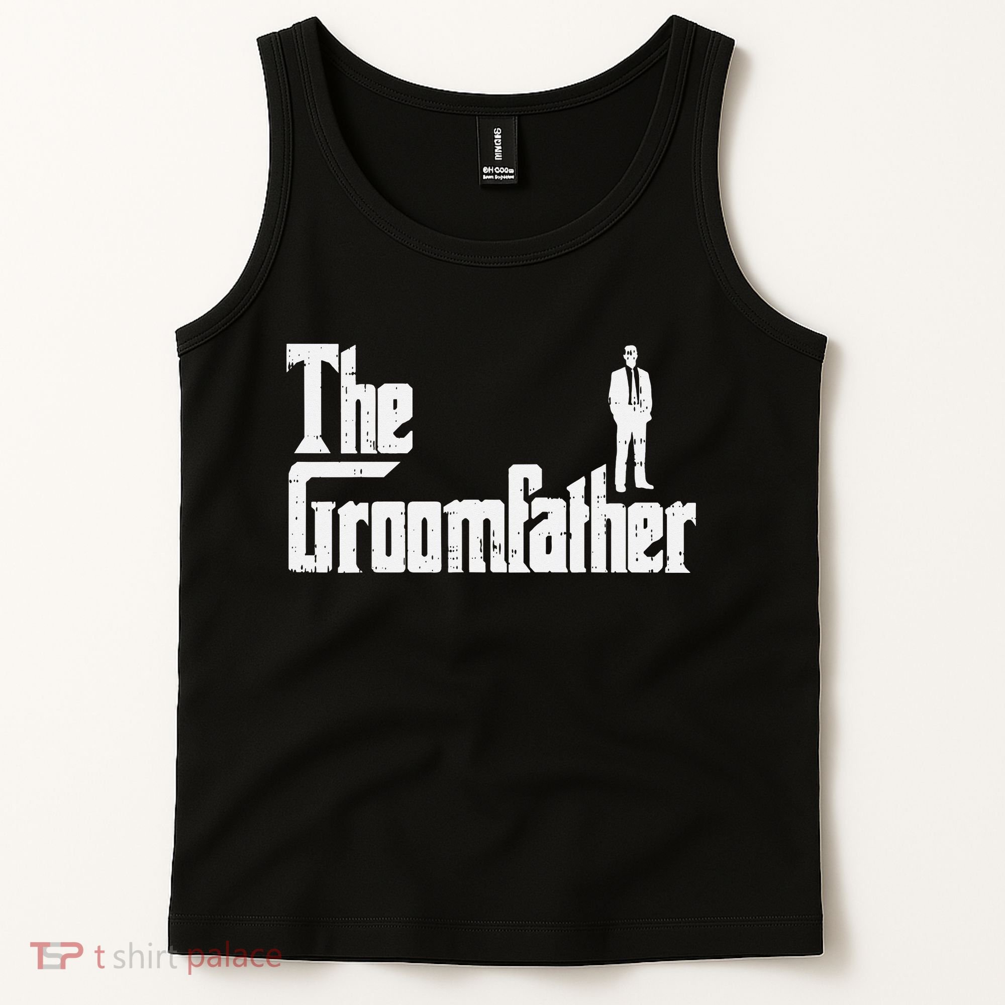 Groom Father Funny Wedding Party Rehearsal Dinner Dad Gift Tank Top