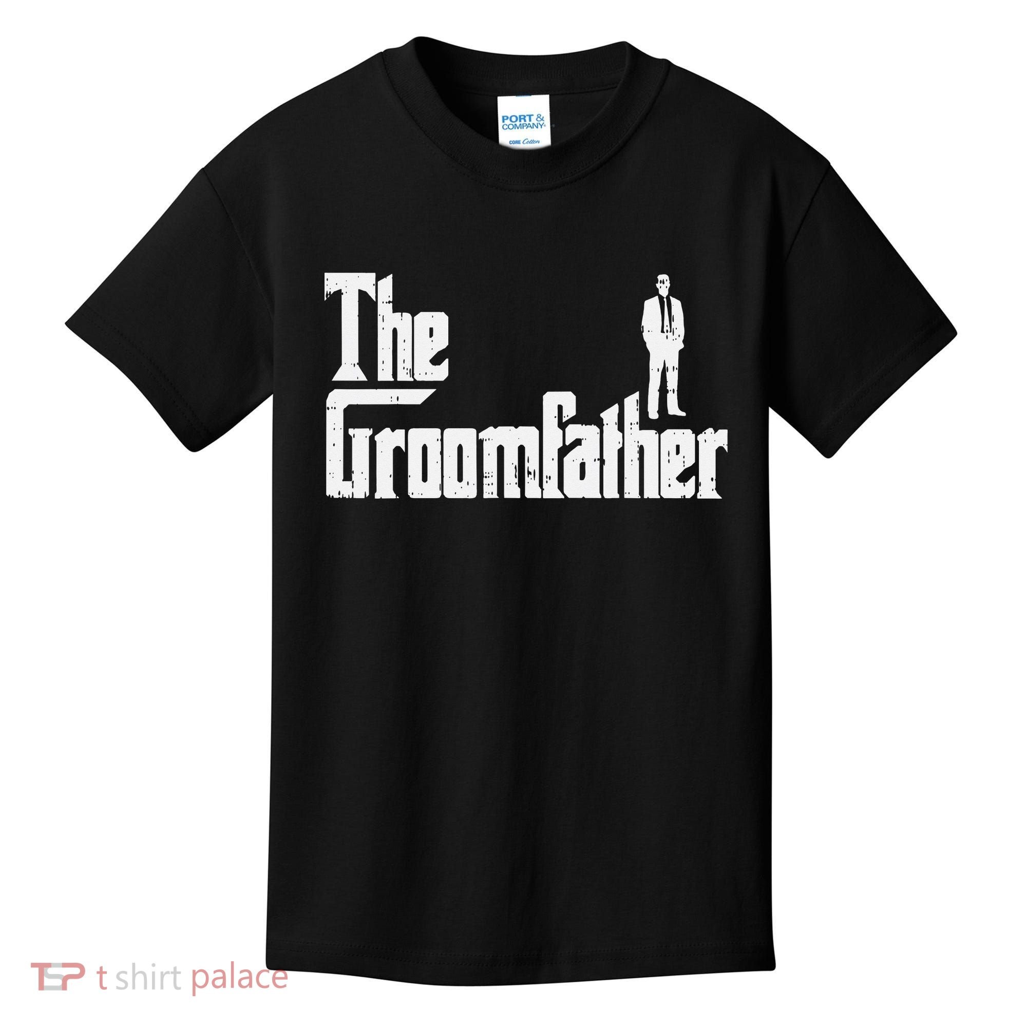 Groom Father Funny Wedding Party Rehearsal Dinner Dad Gift Kids T-Shirt