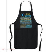 Gemini Facts Funny June Gemini Birthday Gif Apron thumb 0