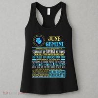 Gemini Facts Funny June Gemini Birthday Gif Women's Tank Top thumb 3