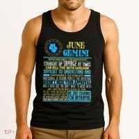 Gemini Facts Funny June Gemini Birthday Gif Tank Top thumb 3