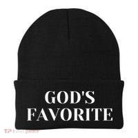 God's Favorite funny saying quotes Beanie thumb 0