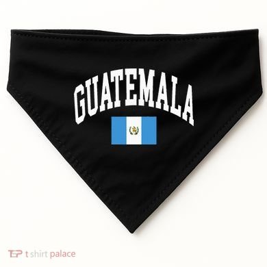Guatemala Flag USA-Made Doggie Bandana