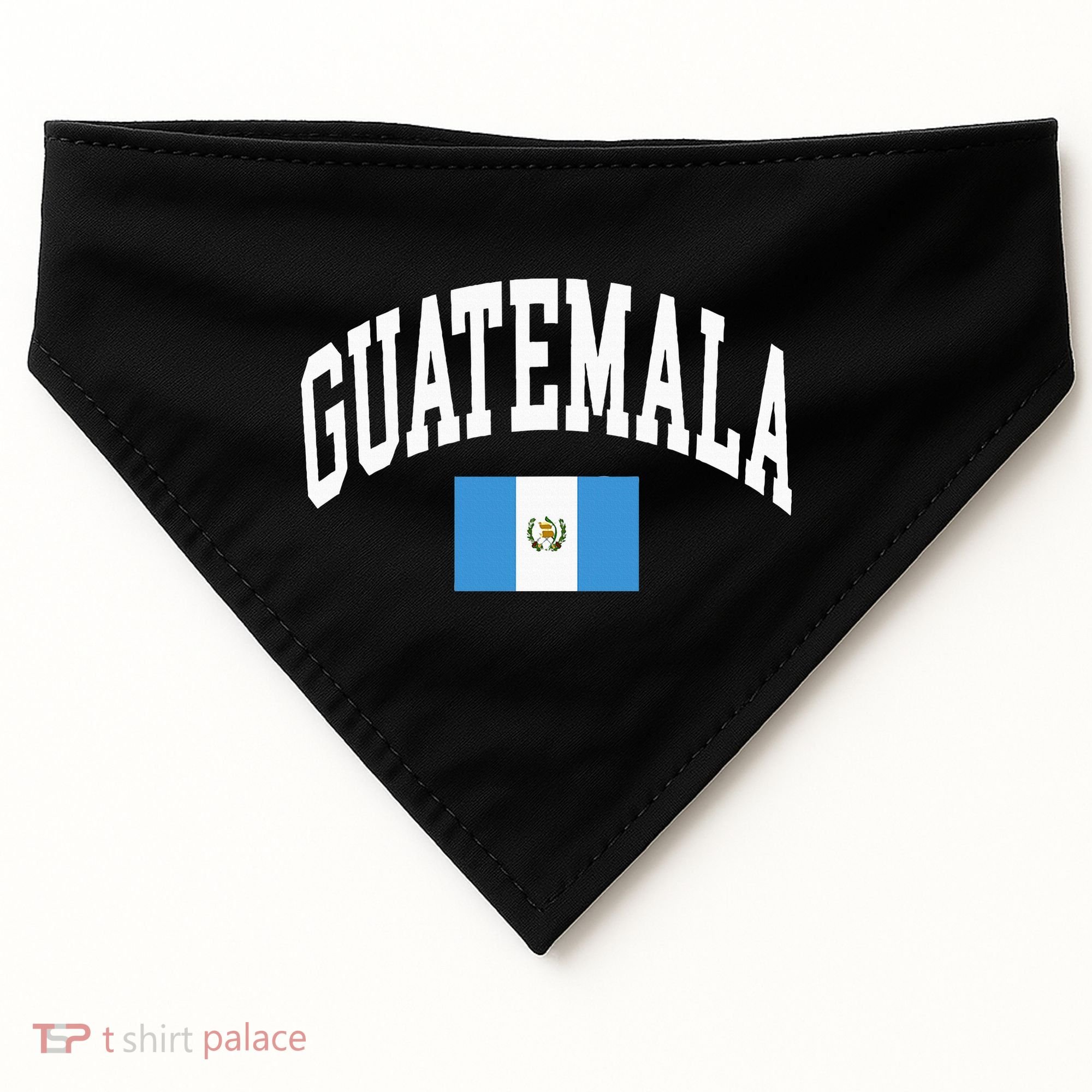Guatemala Flag USA-Made Doggie Bandana