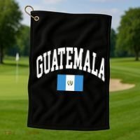 Guatemala Flag Golf Towel thumb 1