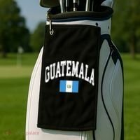 Guatemala Flag Golf Towel thumb 2