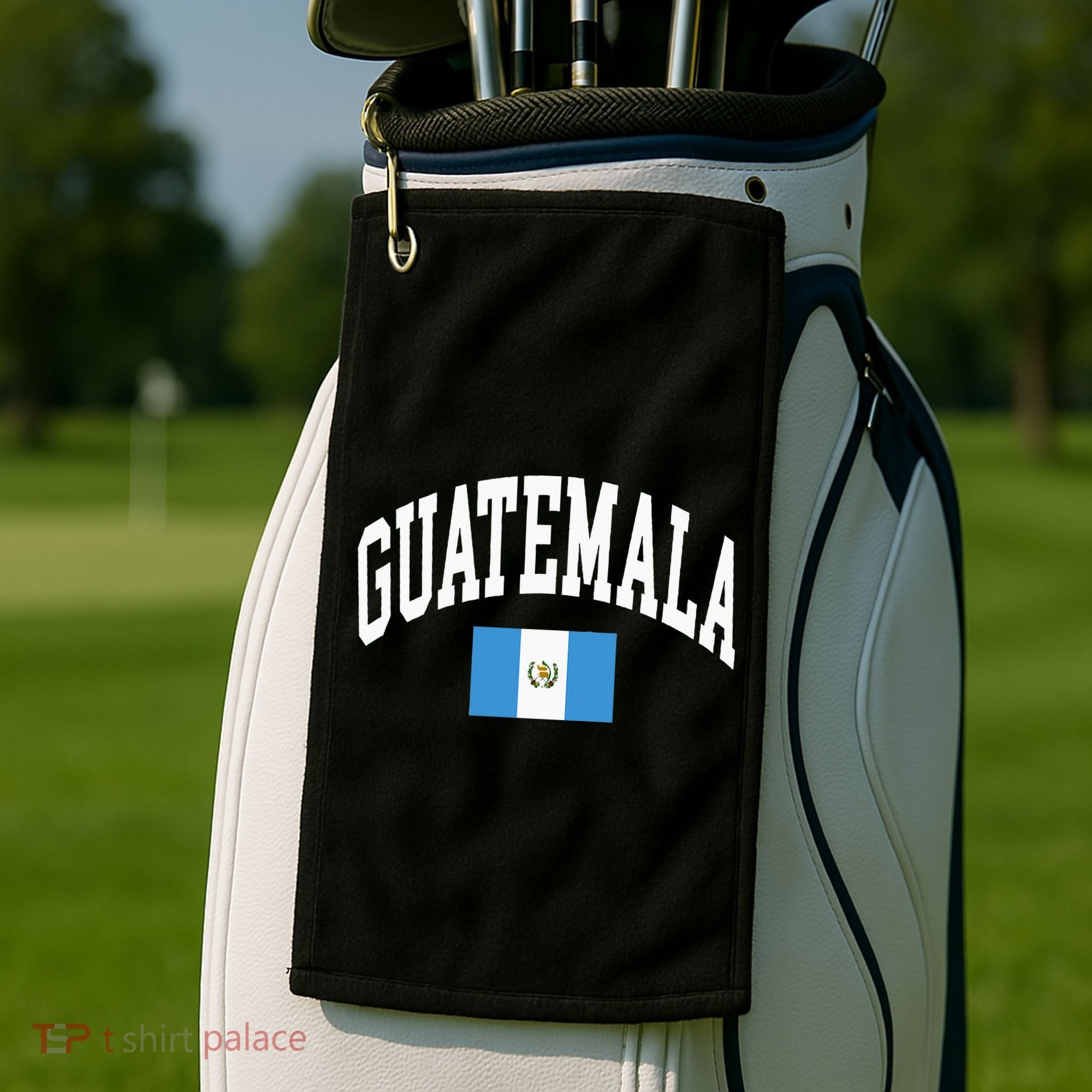 Guatemala Flag Golf Towel