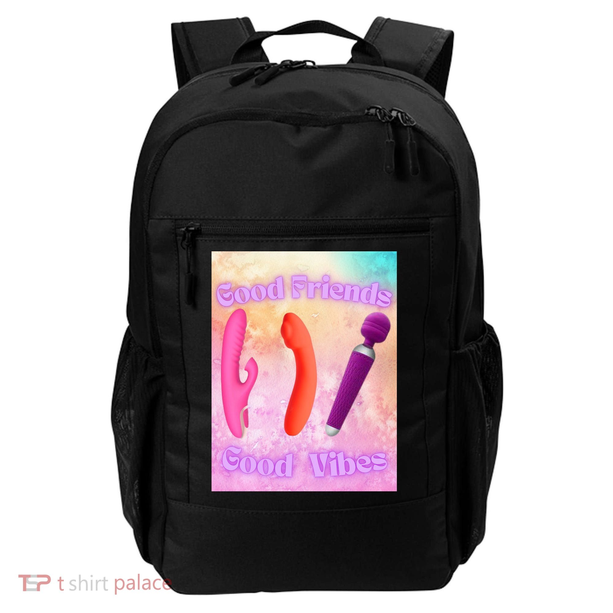 Good Friends Good Vibes Backpack