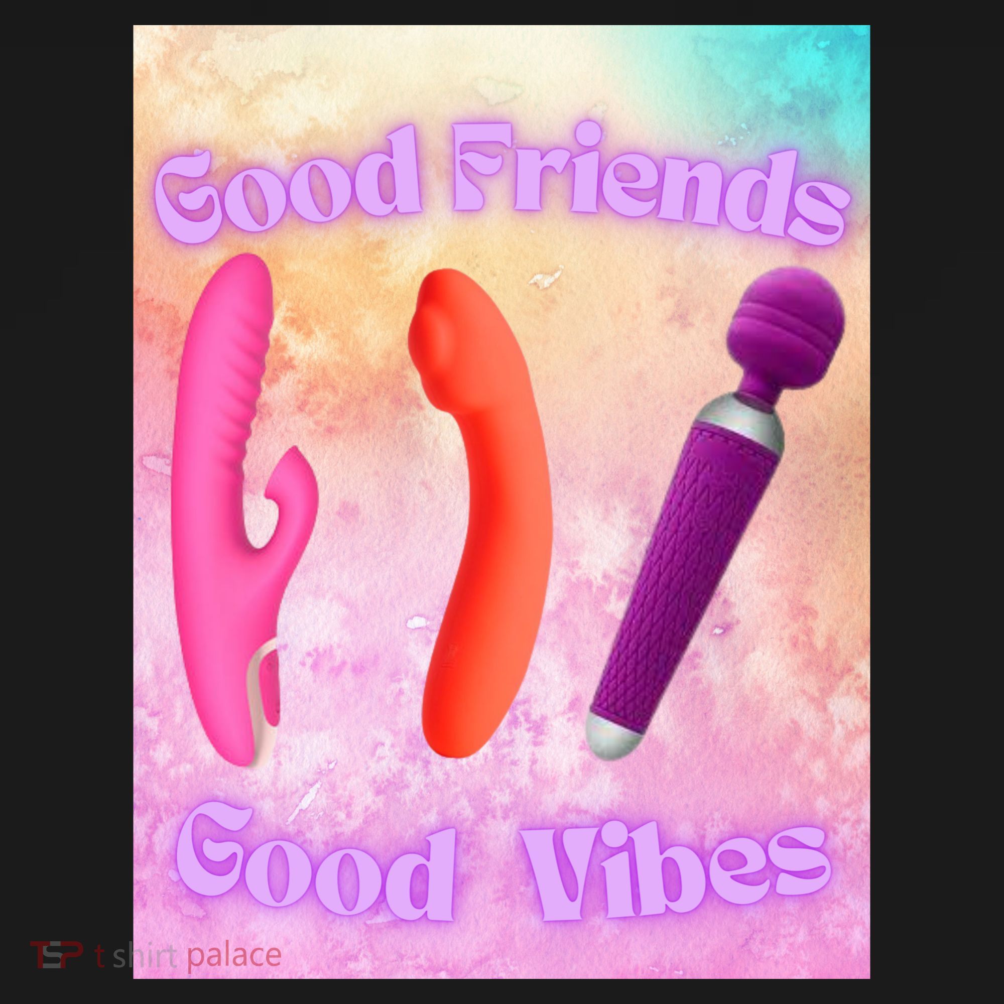 Good Friends Good Vibes Ornament