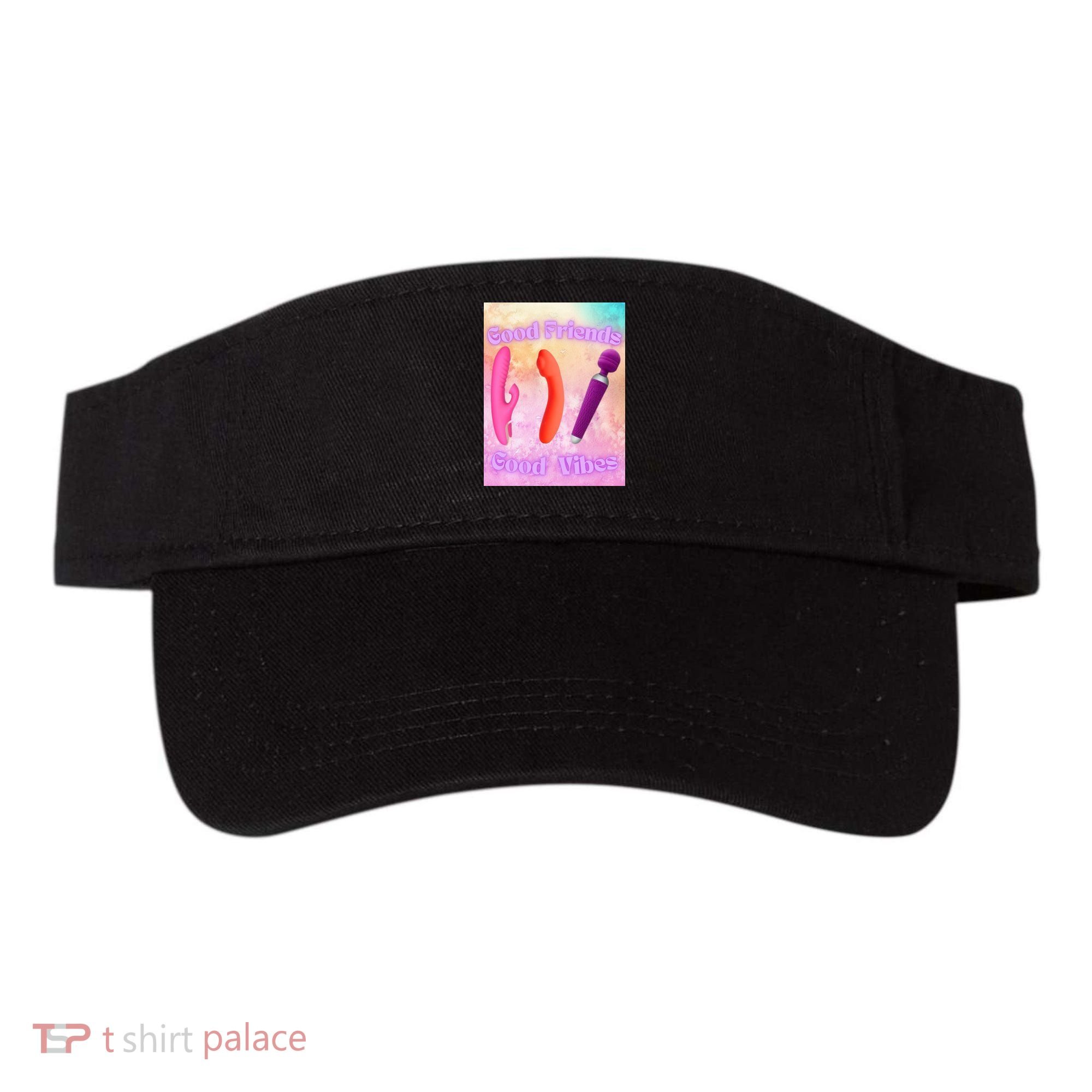 Good Friends Good Vibes Visor