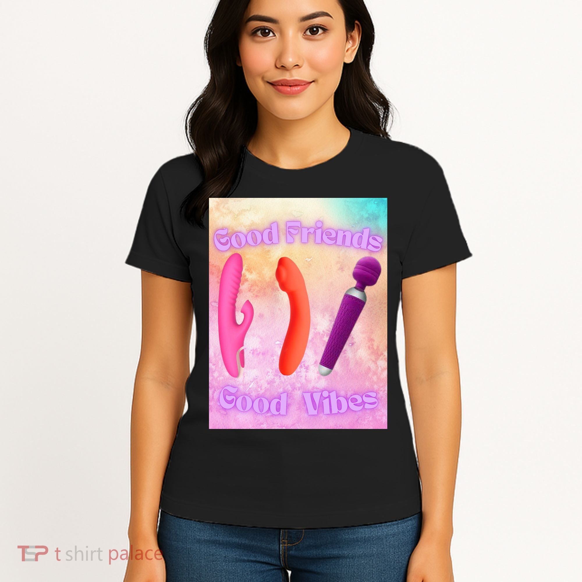 Good Friends Good Vibes Women's T-Shirt