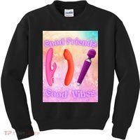 Good Friends Good Vibes Kids Sweatshirt thumb 0