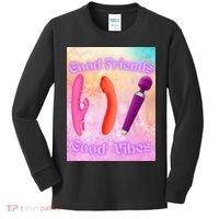 Good Friends Good Vibes Kids Long Sleeve Shirt thumb 0