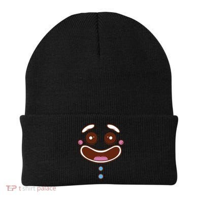 Gingerbread Face Beanie