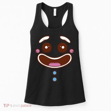 Gingerbread Face Women's Tank Top