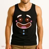 Gingerbread Face Tank Top thumb 3