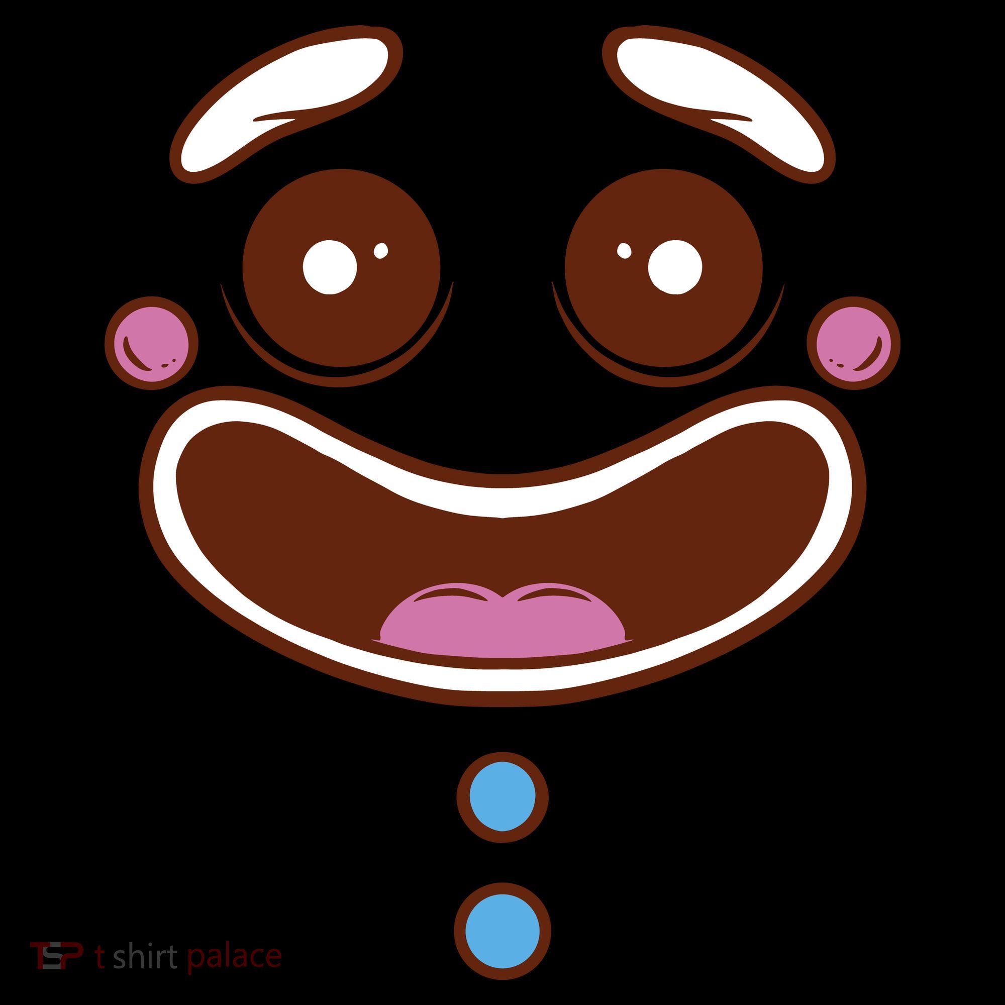 Gingerbread Face Tank Top