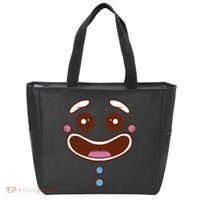 Gingerbread Face Tote Bag thumb 0