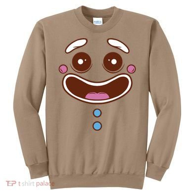 Gingerbread Face Sweatshirt