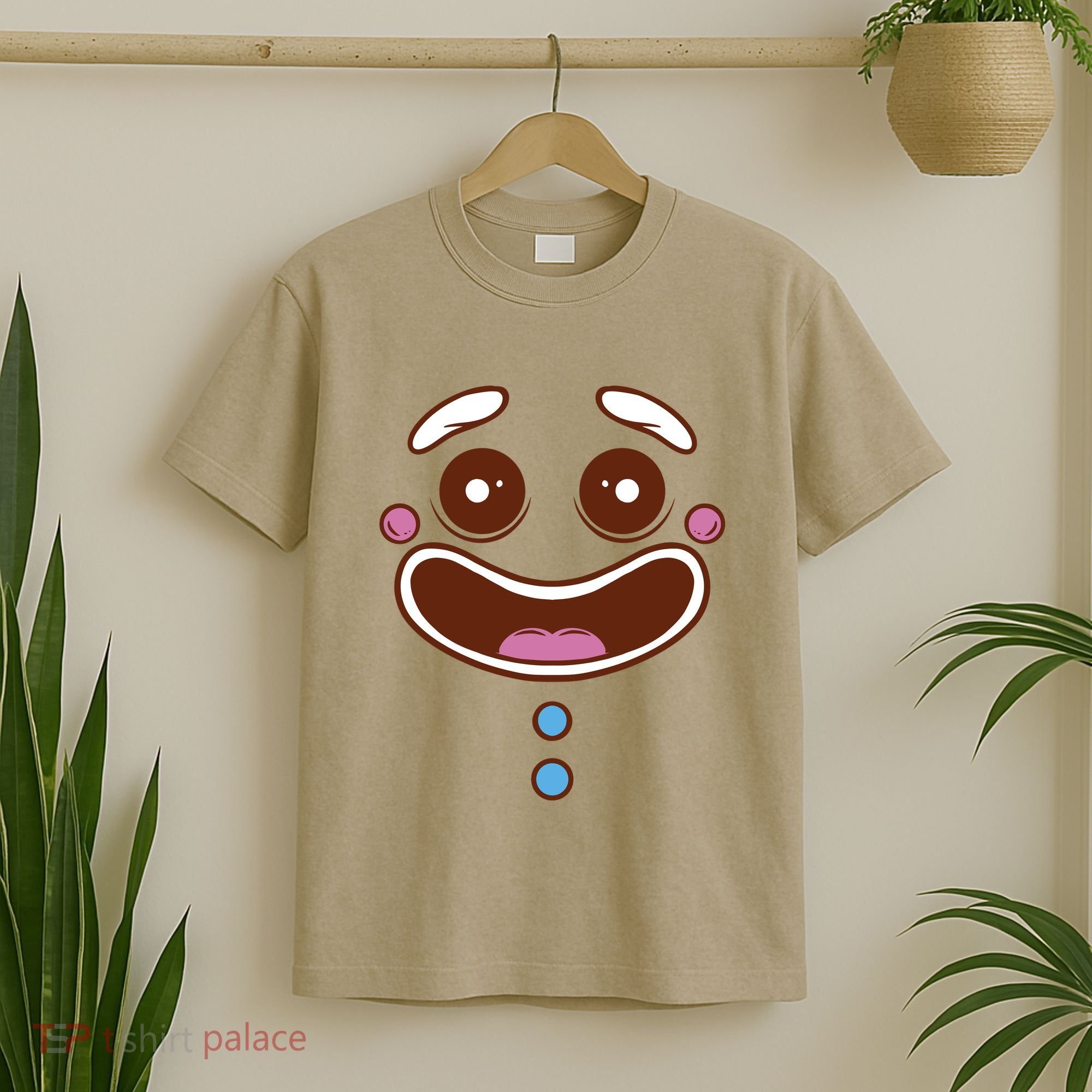 Gingerbread Face T-Shirt