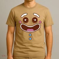 Gingerbread Face T-Shirt thumb 3
